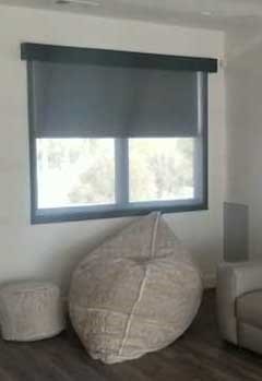 Simple Roller Shades For Alpine Home