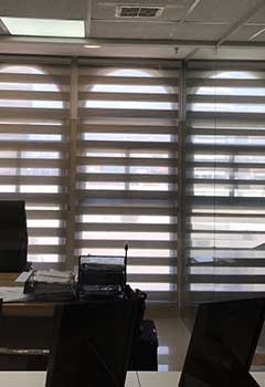 Wood Blinds For Santee Office
