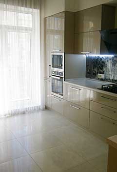 Cheap Kitchen Curtains Installed In Bonita