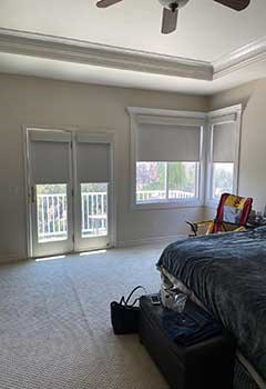 Custom Blackout Blinds For Bedroom Windows, Rancho Bernardo