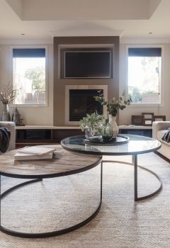 Dark Roman Shades Near Miramar